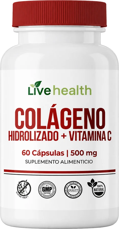Colágeno + Vitamina C Live Health