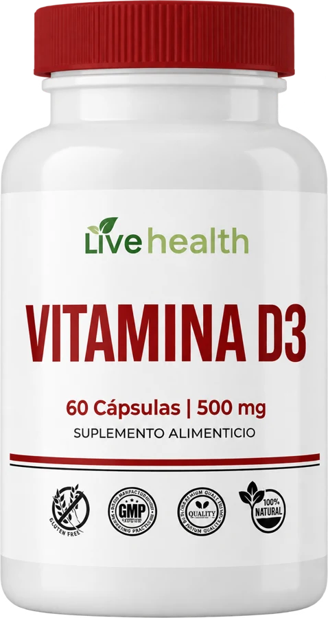 Vitamina D3 Live Health