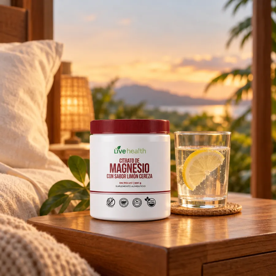 Magnesio en polvo Live Health
