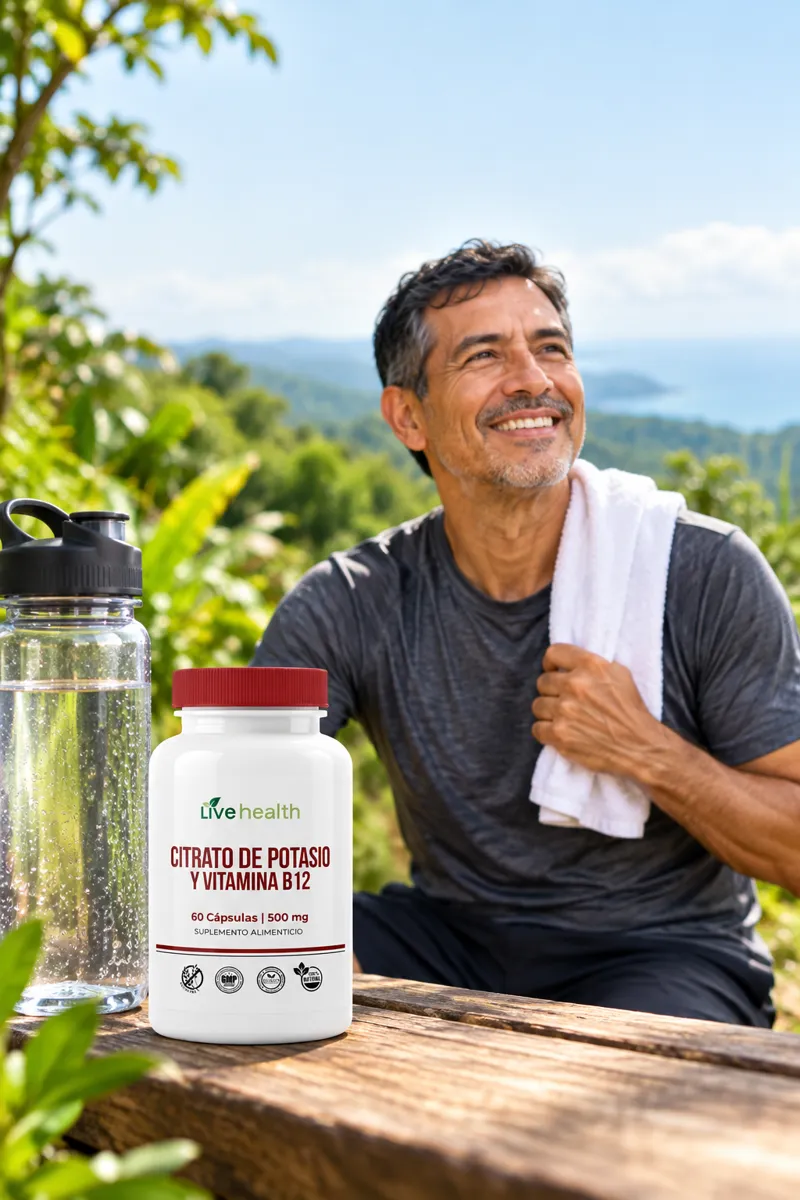 Potasio + B12 Live Health