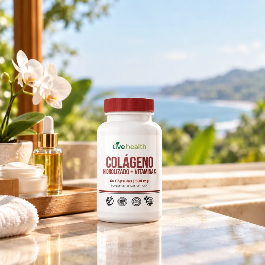 Colágeno + Vitamina C Live Health