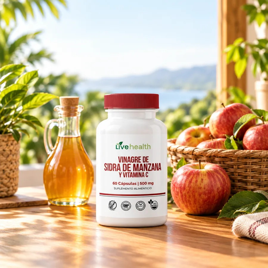 Vinagre de Manzana + C Live Health