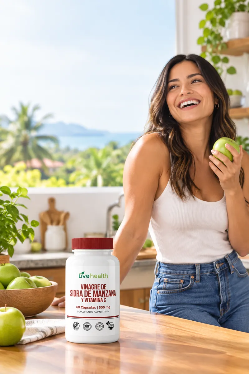 Vinagre de Manzana + C Live Health