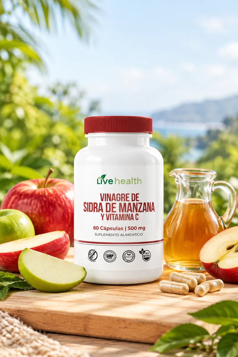 Vinagre de Manzana + C Live Health