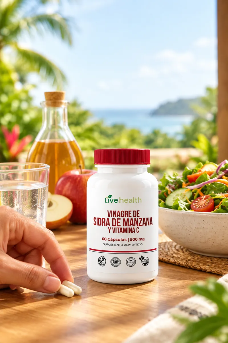 Vinagre de Manzana + C Live Health