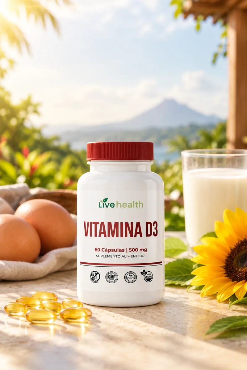 Vitamina D3 Live Health