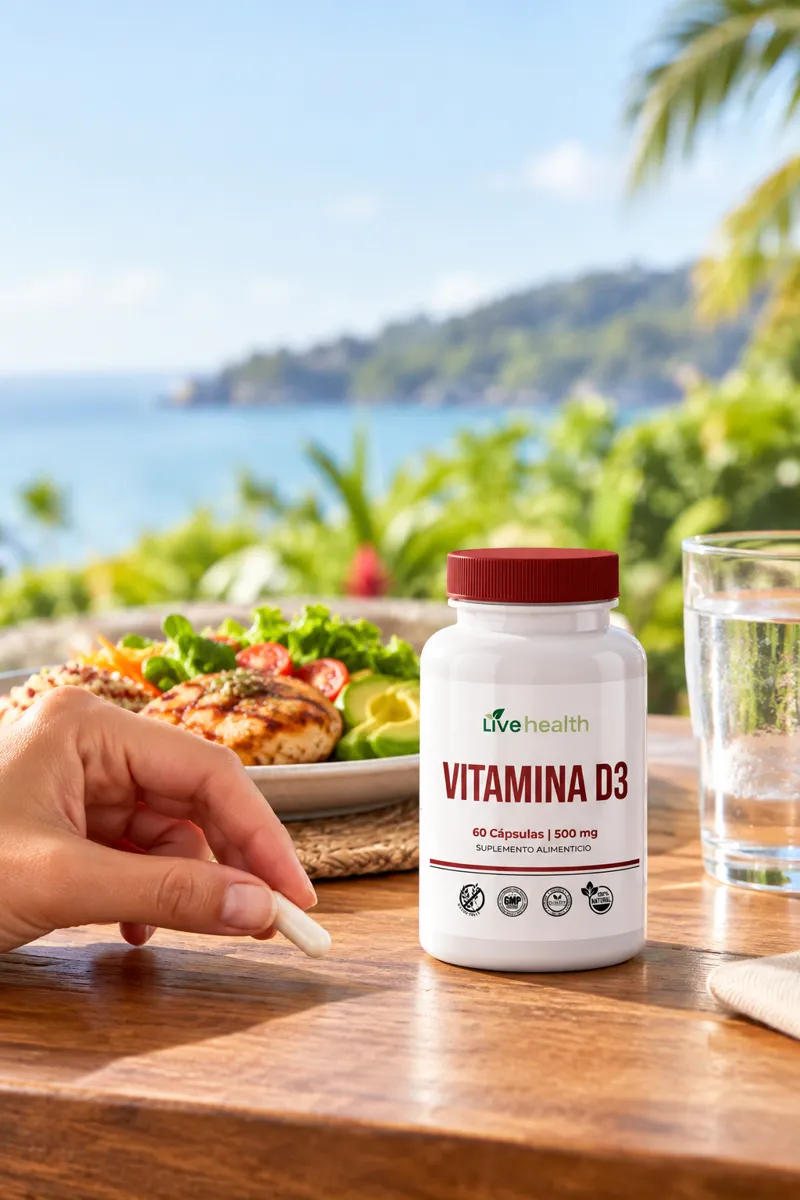 Vitamina D3 Live Health